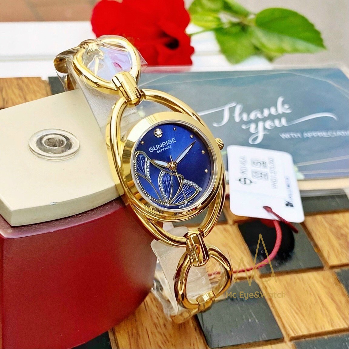ĐỒNG HỒ SUNRISE NỮ CHÍNH HÃNG SUNRISE 9014SA