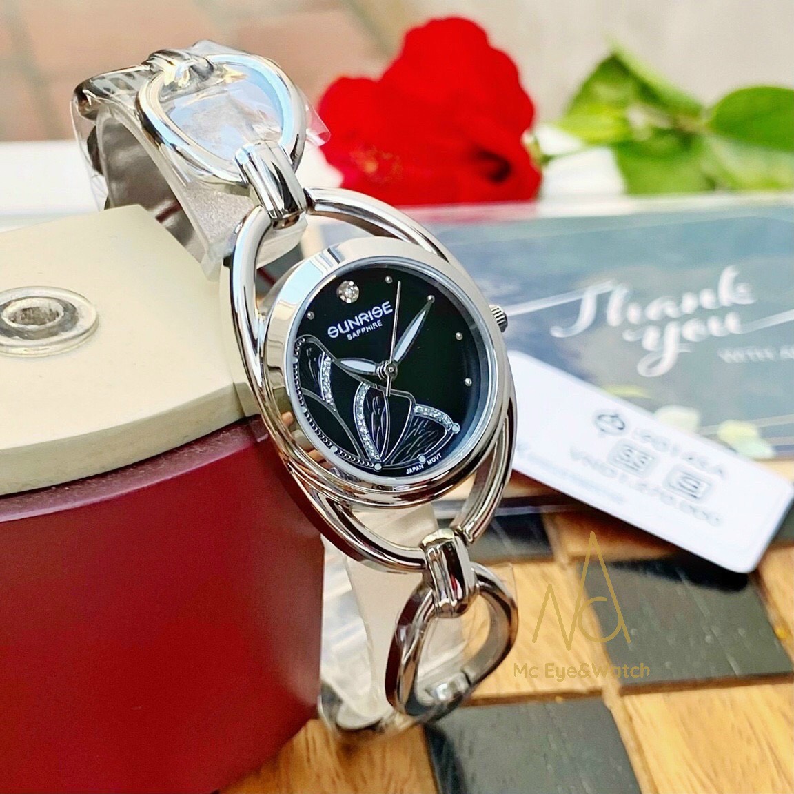 ĐỒNG HỒ SUNRISE NỮ CHÍNH HÃNG SUNRISE 9014SA