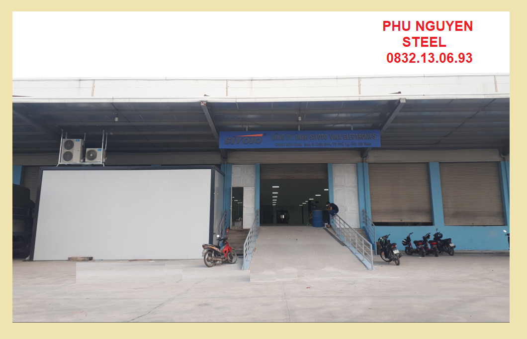 CẢI TẠO NHÀ XƯỞNG SẢN XUẤT CÔNG TY SIYOTO VINA