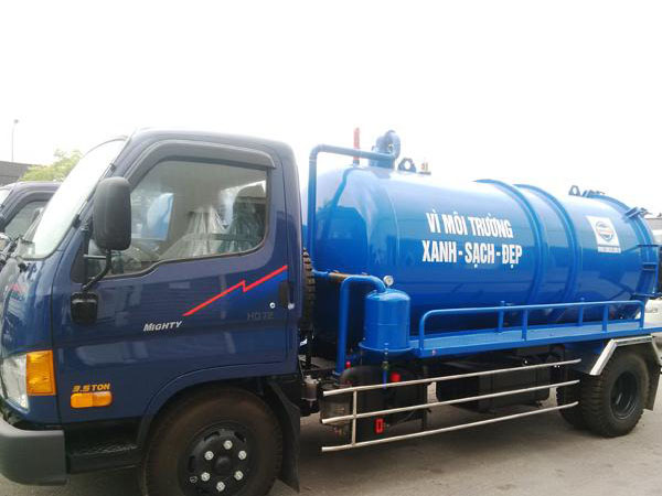 Xe hút chất thải Hyundai Hd700