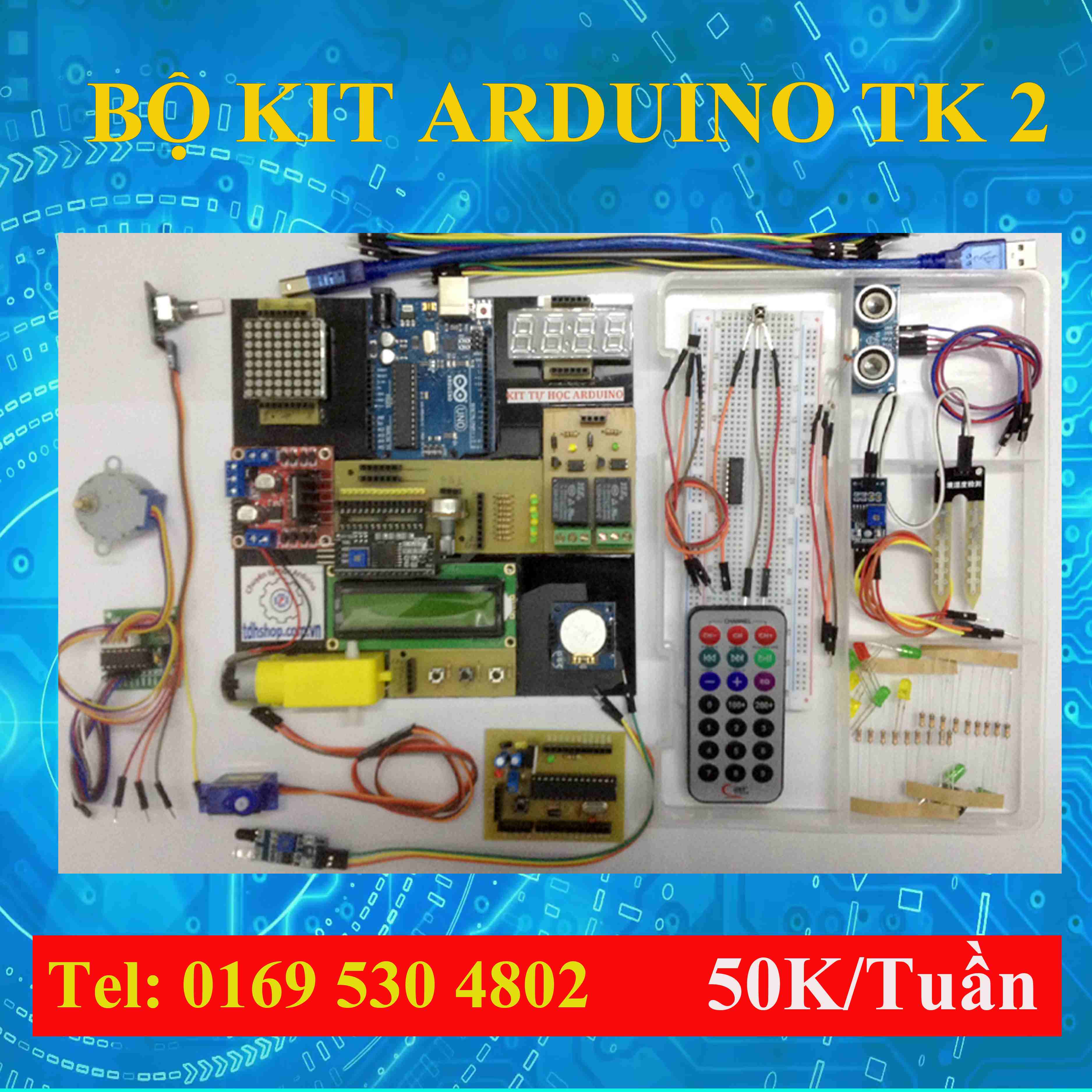 thuê kit arduino tk2