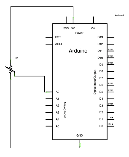 đọc tín hiệu điện áp bằng arduino