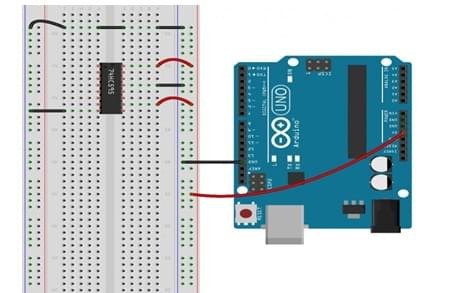 mở ic HC595