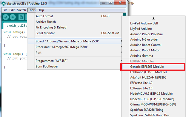 lập trình điều khiển esp8266