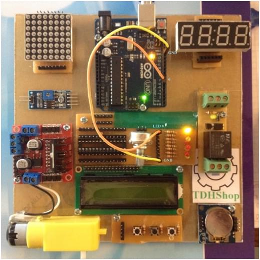 điều khiển đèn led bằng arduino
