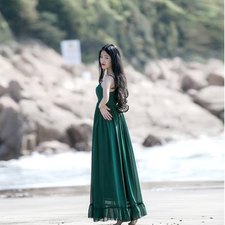 Đầm maxi 2 dây #MX154