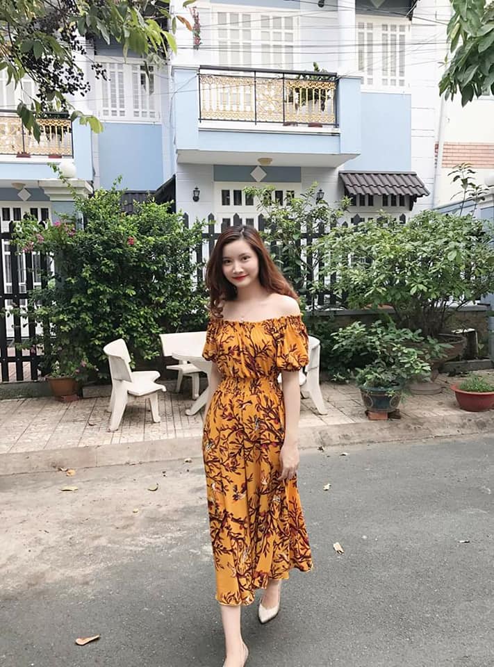 Maxi hoa bẹt vai #MX4433