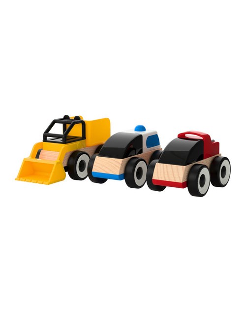 Bộ đồ chơi ô tô gỗ phát triển kỹ năng vận động, trí tưởng tượng của bé Bo-do-choi-o-to-go