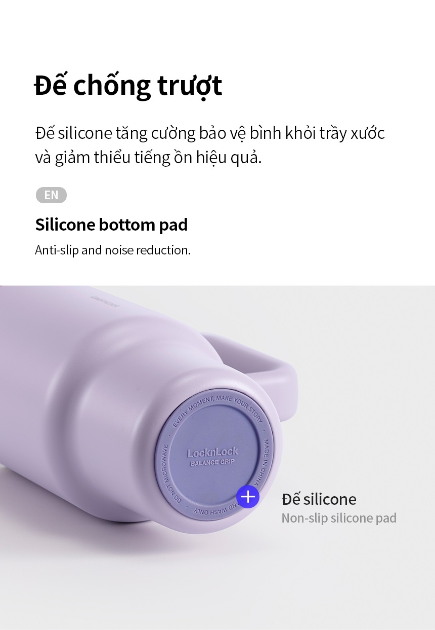 Ly giữ nhiệt LocknLock Balance Grip Tumbler LHC4397 inox 304 900ml