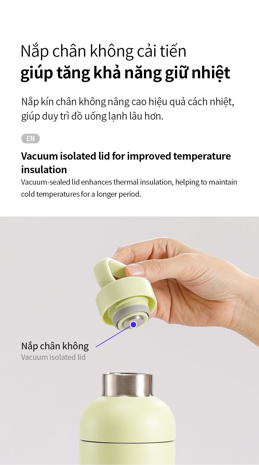 Bình giữ lạnh LocknLock Balance Fit Tumbler LHC4400