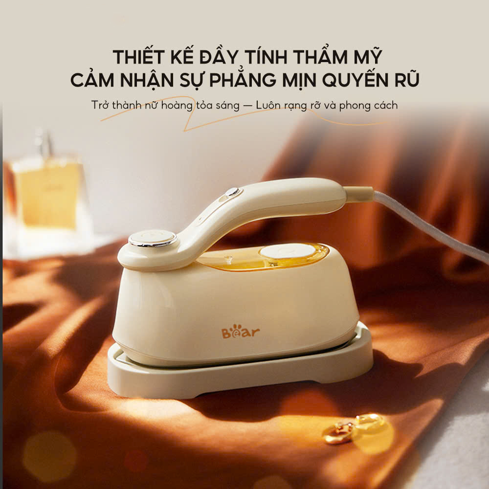 Bàn là / bàn ủi hơi nước cầm tay Bear IR-4H15H áp suất cao phun hơi mạnh mẽ