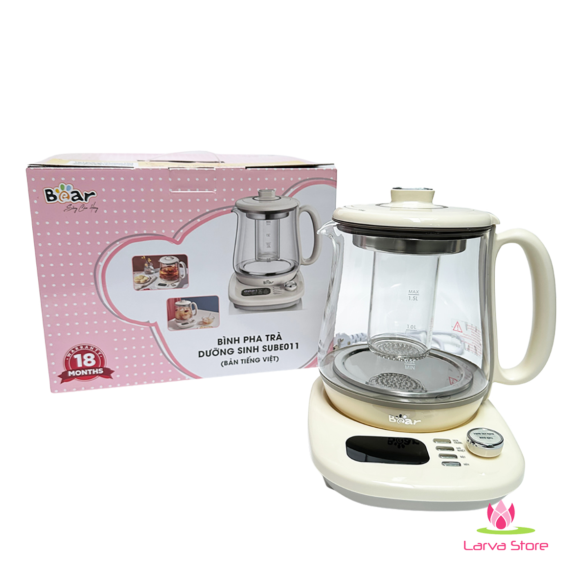 Binh dun pha tra Bear SUBE011