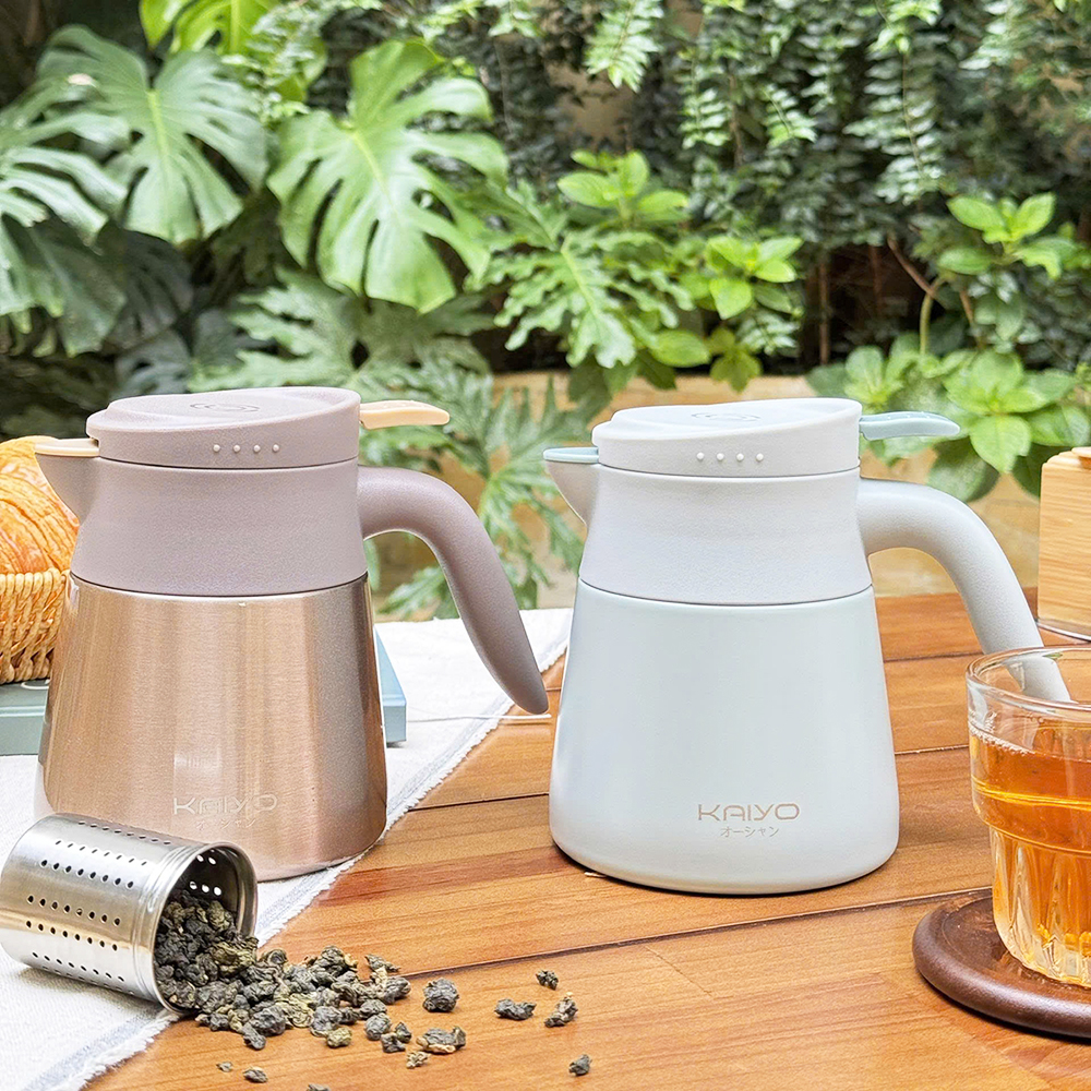 Bình giữ nhiệt inox 304 Kaiyo có lõi lọc trà 500ml