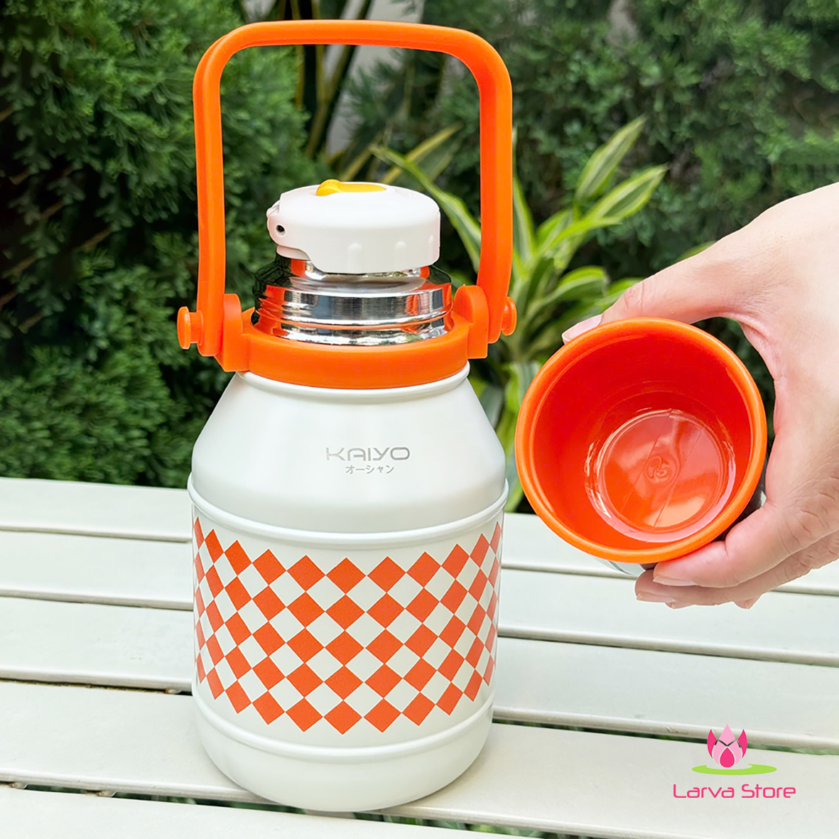 Phích Giữ Nhiệt 2 Lớp Inox 304 Kaiyo 800ml