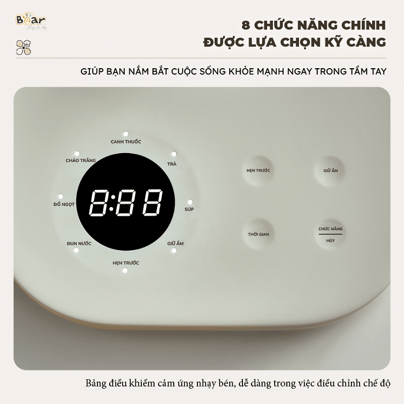 Bình Pha Trà Giữ Nhiệt Bear SB-PT15K
