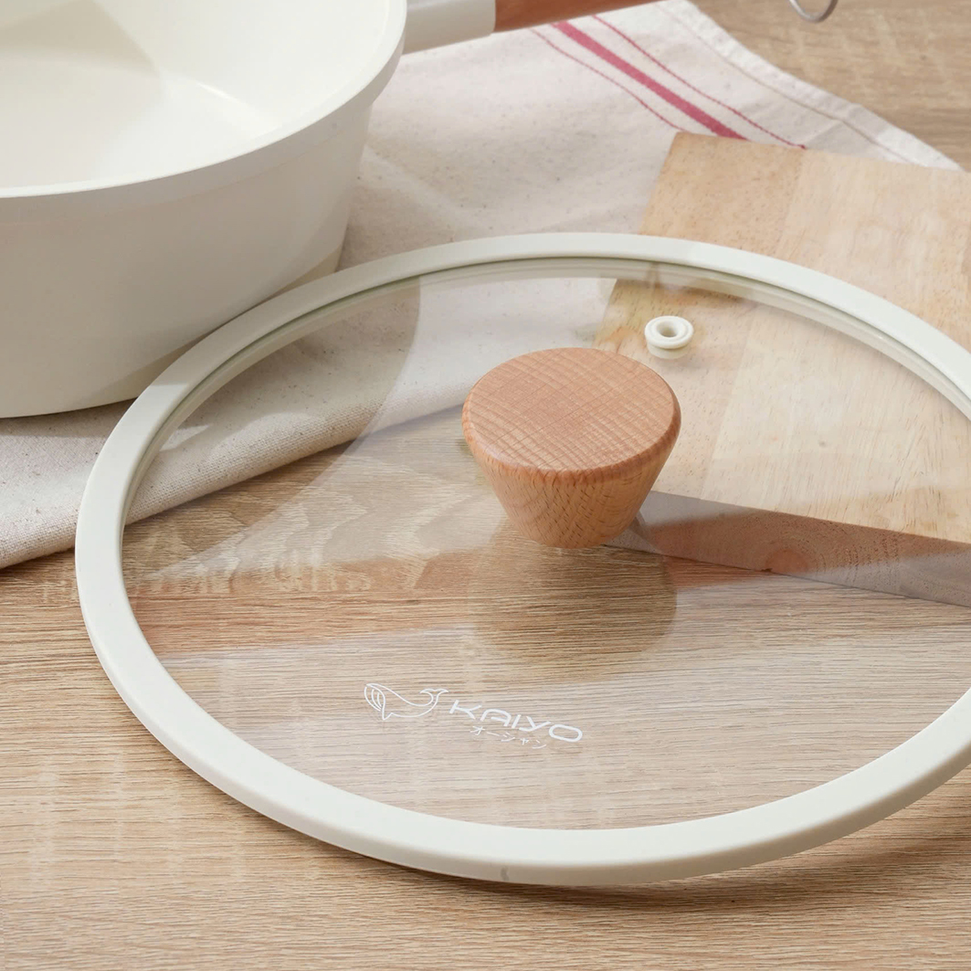 Chảo nhôm đúc nguyên khối thành cao Elegant Kaiyo 18-22-26cm