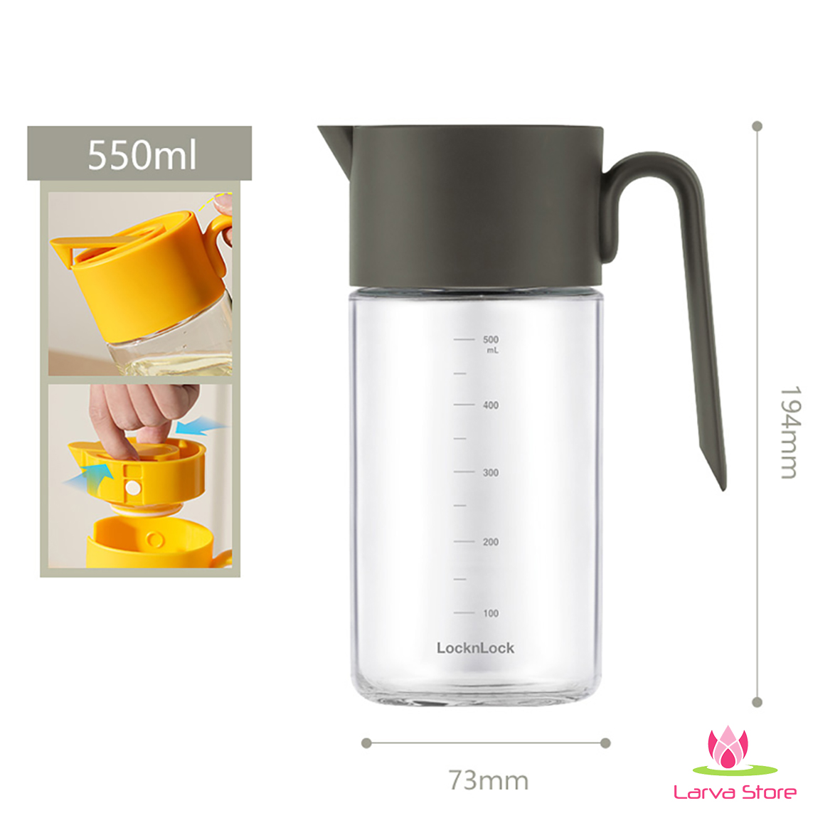 Binh rot dau LocknLock CKO208