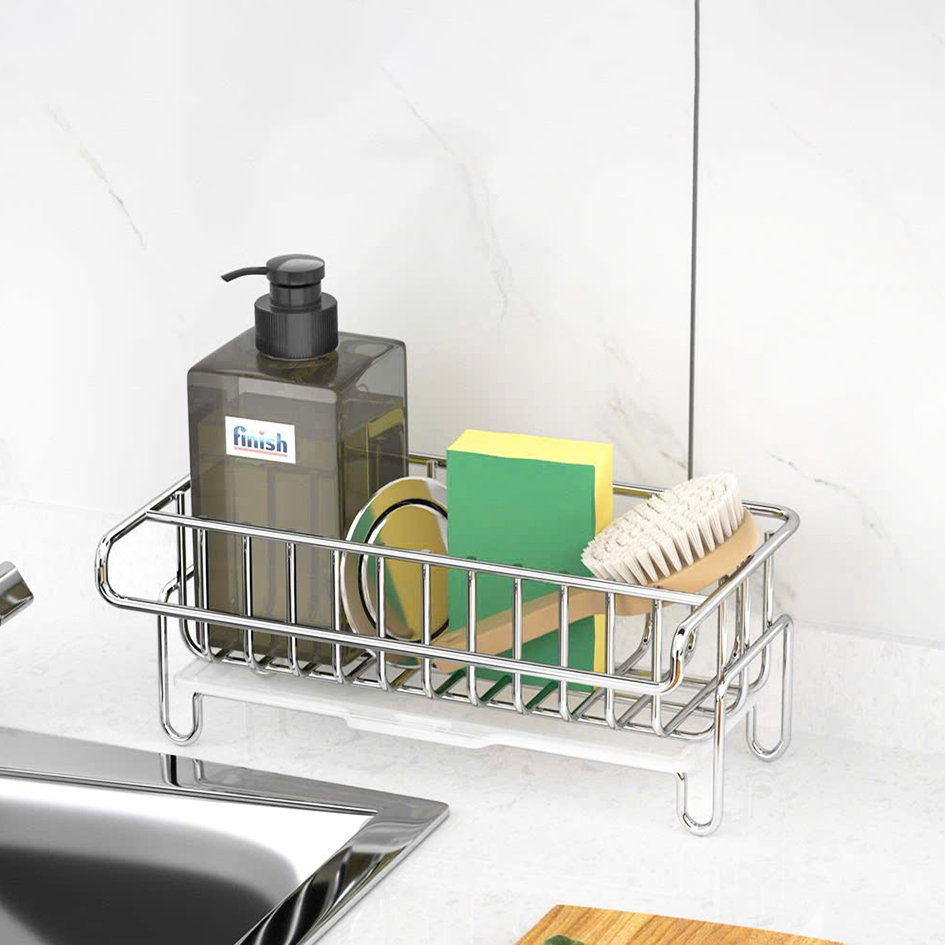 Giá để miếng rửa chén bát inox 304 DOZZI