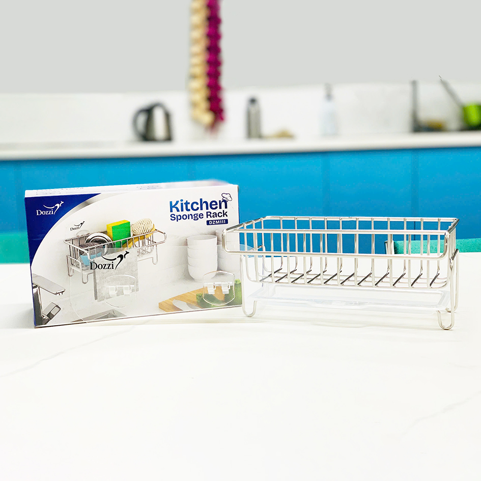 Giá để miếng rửa chén bát inox 304 DOZZI