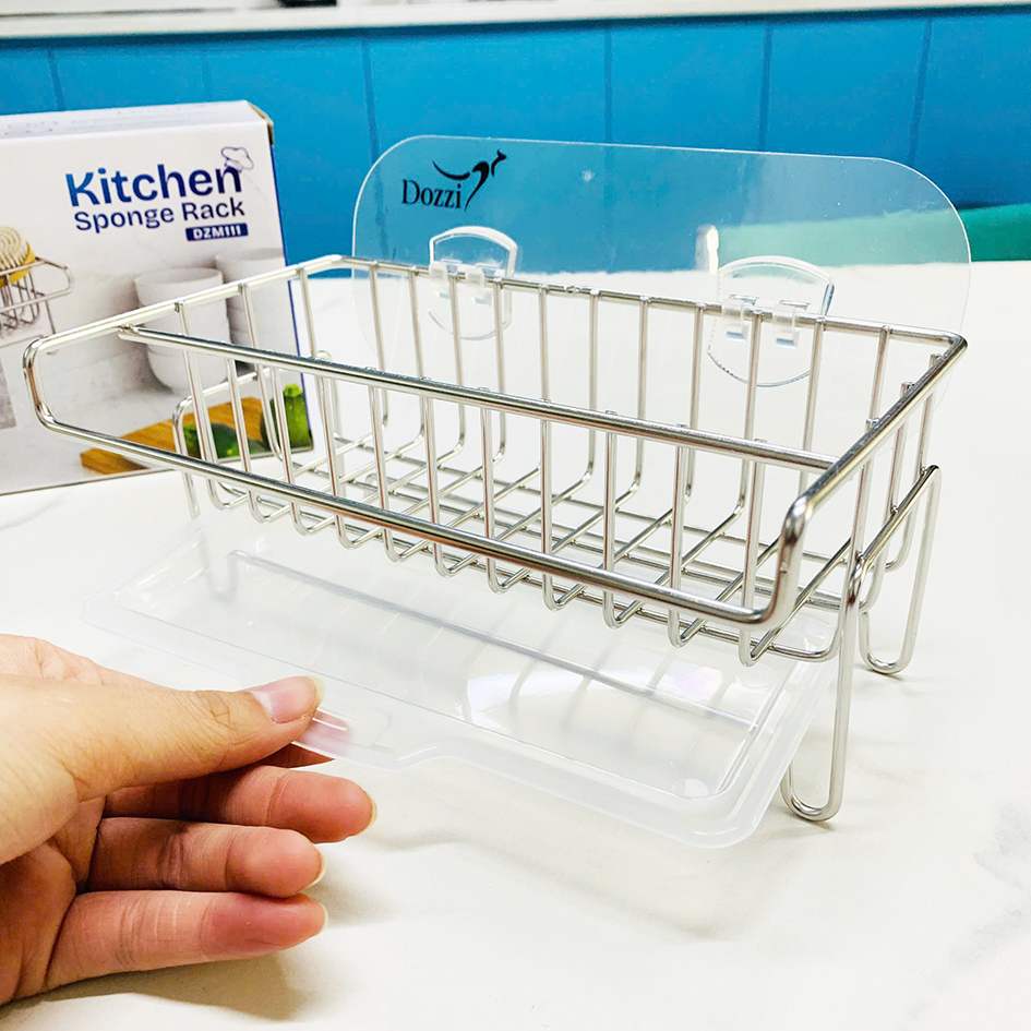 Giá để miếng rửa chén bát inox 304 DOZZI