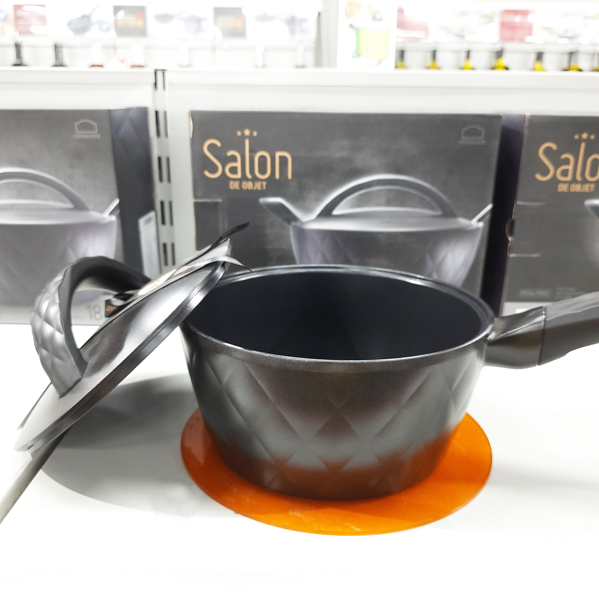 Quánh Salon Lock&Lock Chống Dính Ceramic GTH3181-IH