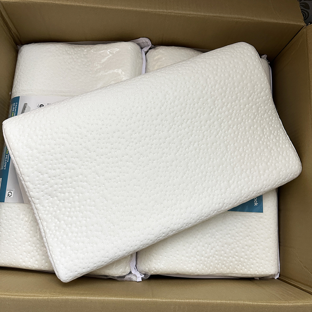 Gối Memory Foam LocknLock ruột cao su non mút hoạt tính thoáng khí 50D HLW111