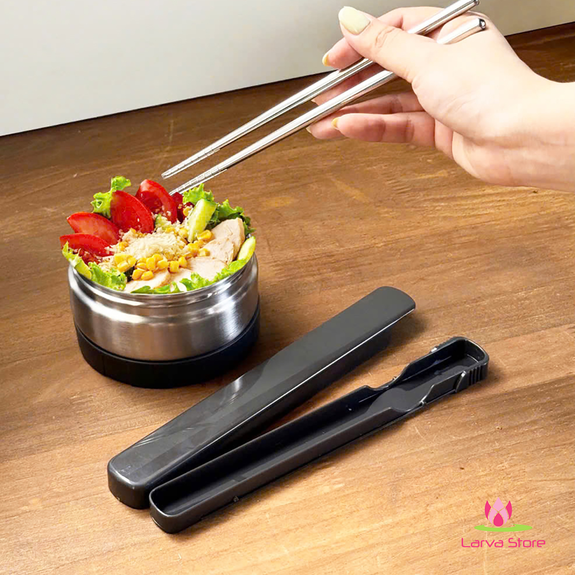 bo hop com giu nhiet Kaiyo 1600ml