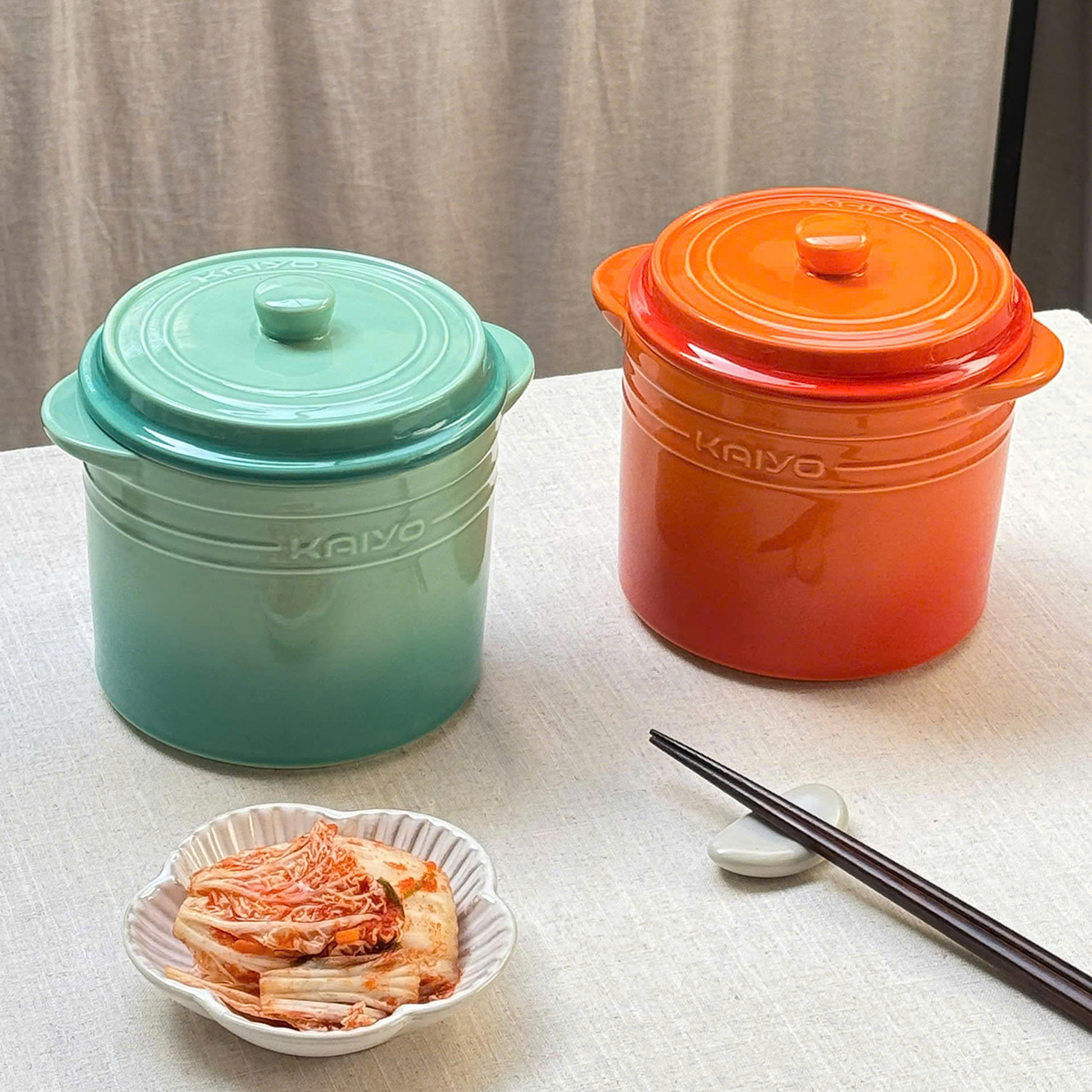 Hũ muối dưa cà Rainbow Kaiyo 1.5L