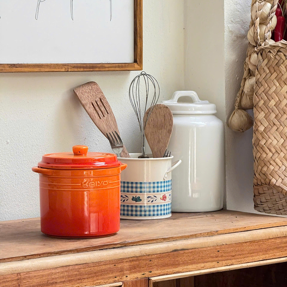 Hũ muối dưa cà Rainbow Kaiyo 1.5L