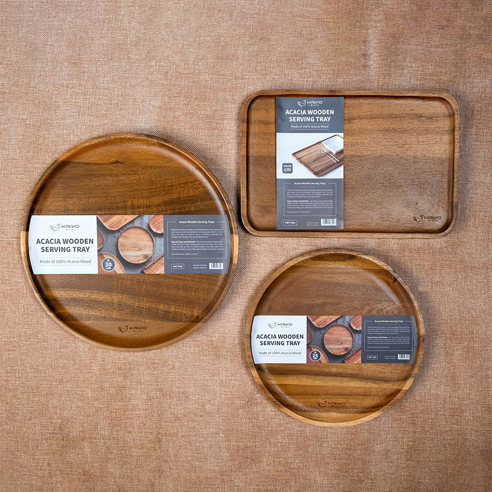 Khay gỗ tràm Kaiyo