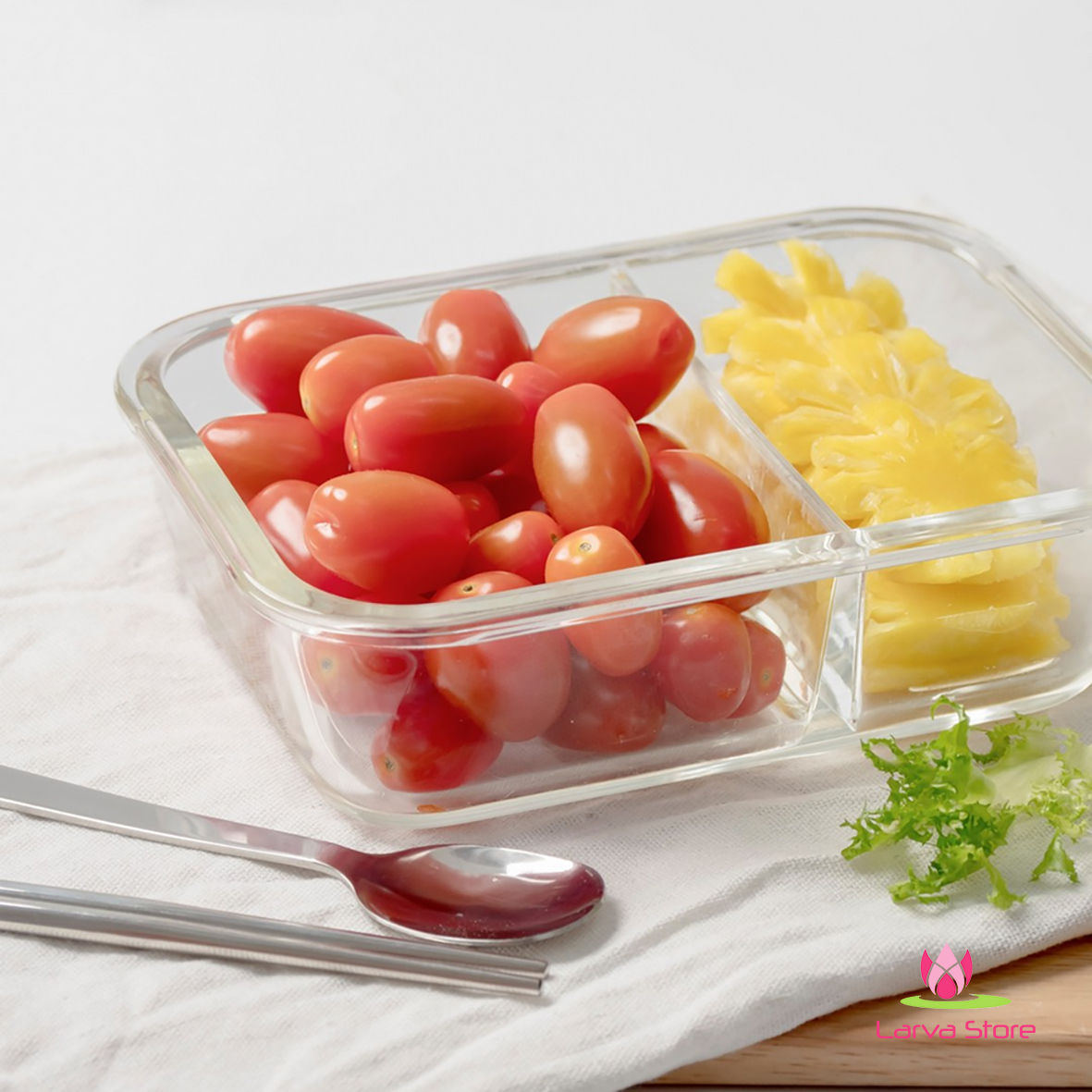 Hộp Cơm Thủy Tinh LocknLock LLG991CLNVY 930ml