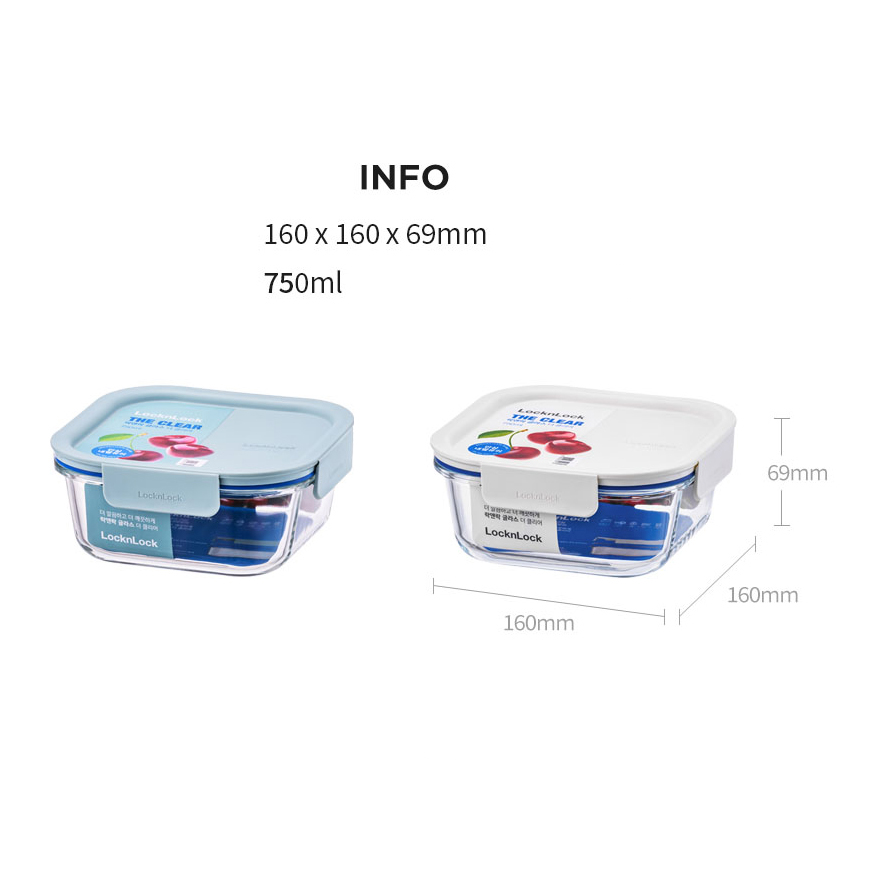 Hộp thủy tinh The Clear LocknLock