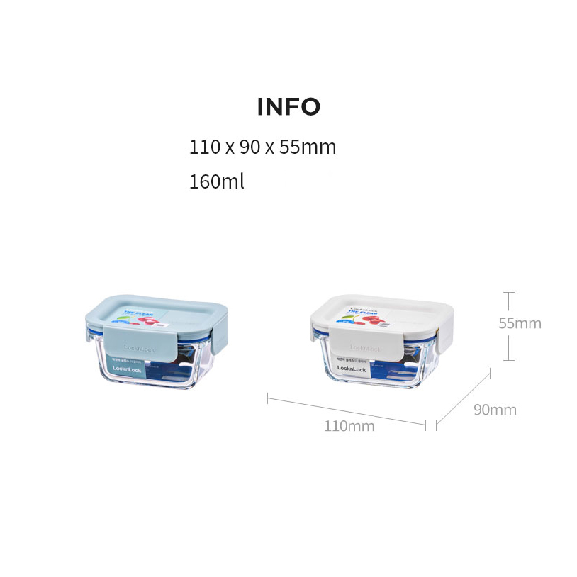 Hộp thủy tinh The Clear LocknLock