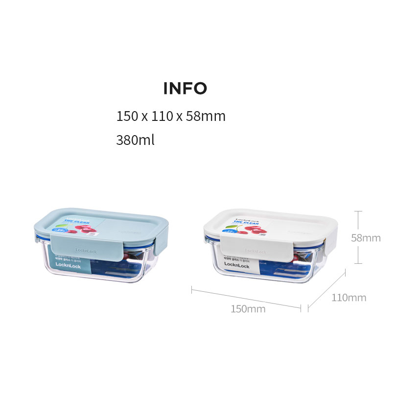 Hộp thủy tinh The Clear LocknLock