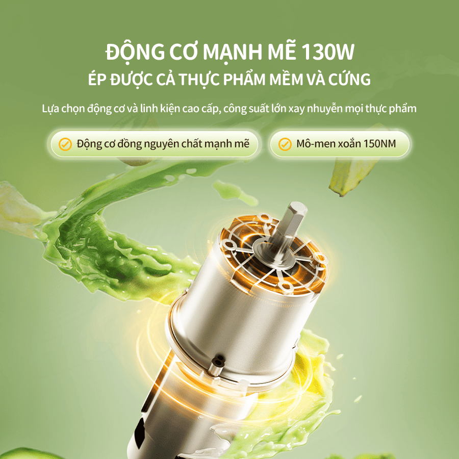 Máy ép chậm Bear SJ-4H01T