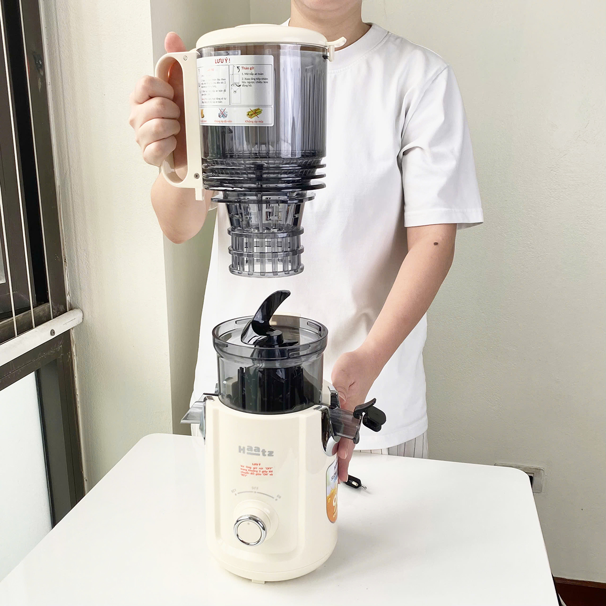 Máy Ép chậm Haatz HSJ368