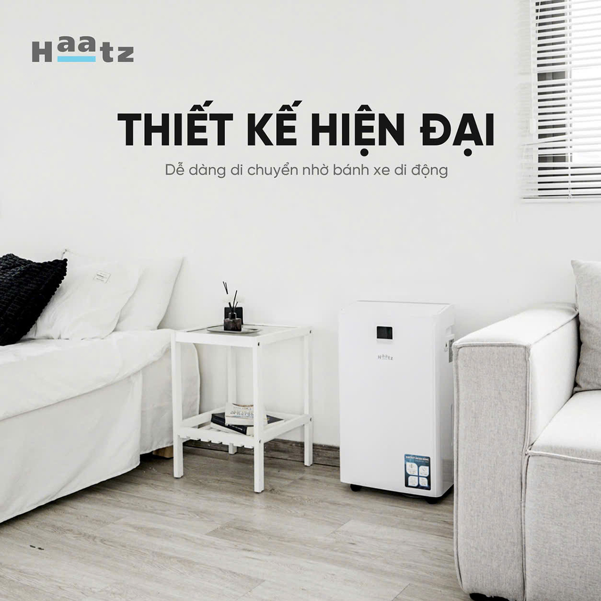 Máy hút ẩm Haatz V9 - Công suất hút 30L/ngày