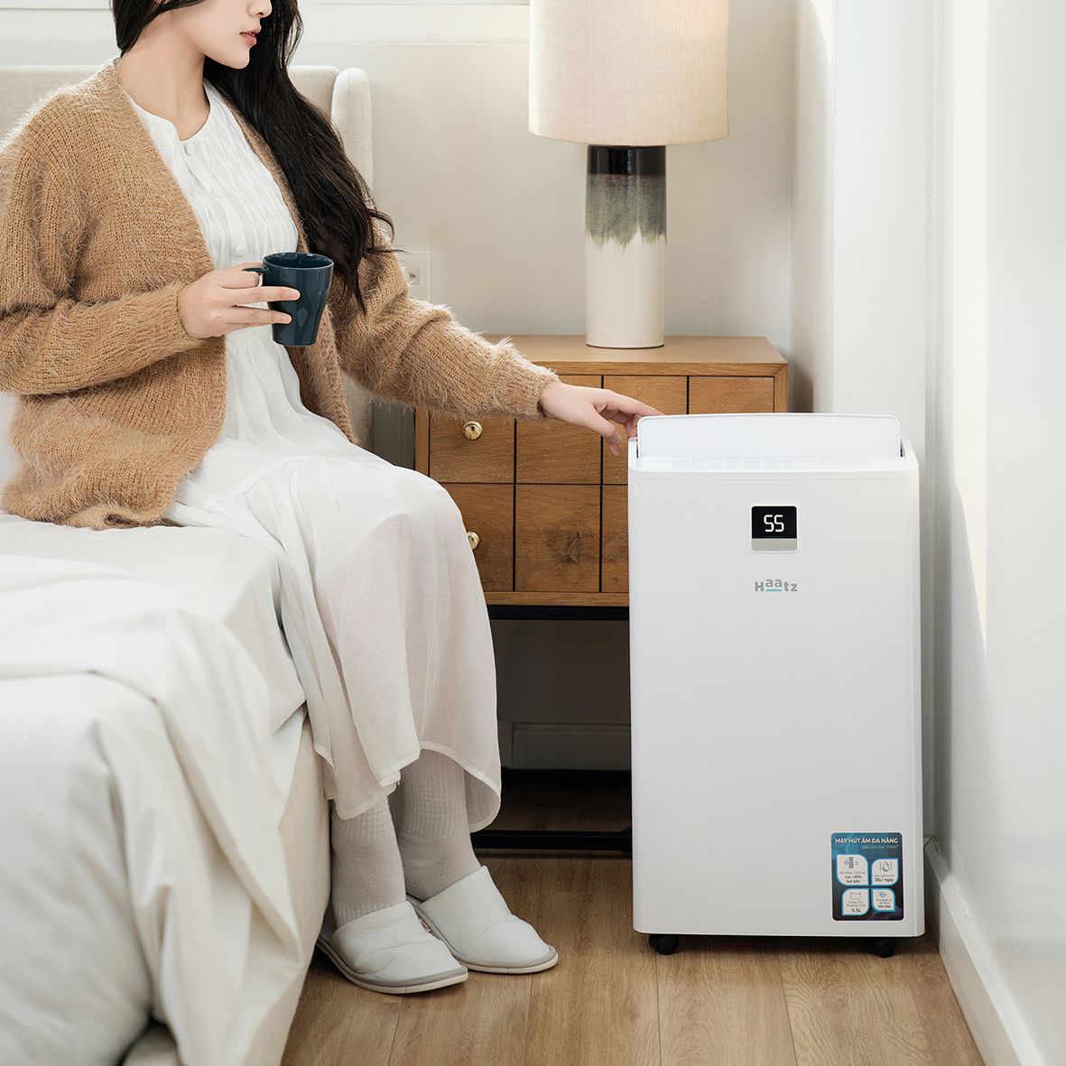 Máy hút ẩm Haatz V9 - Công suất hút 30L/ngày