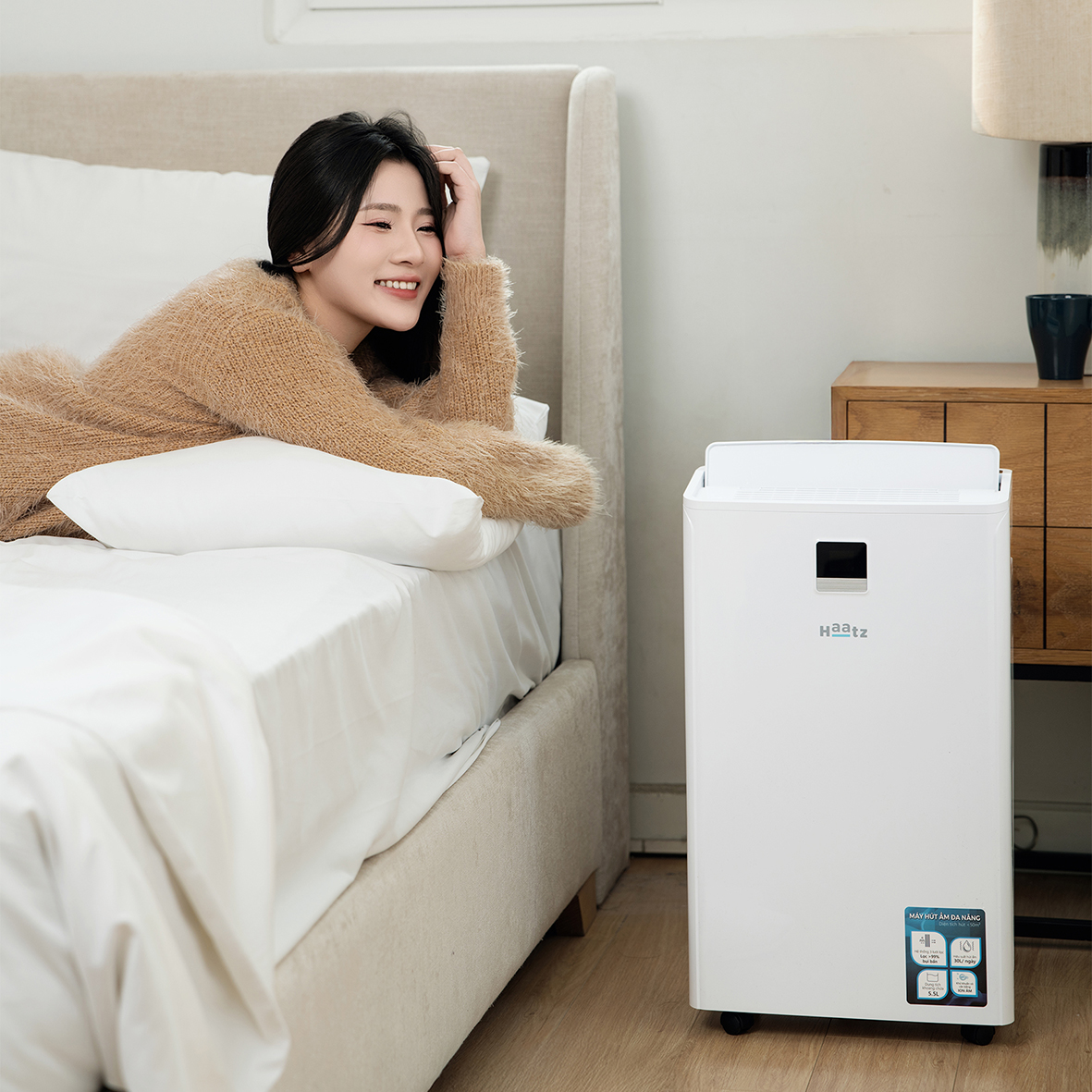 Máy hút ẩm Haatz V9 - Công suất hút 30L/ngày