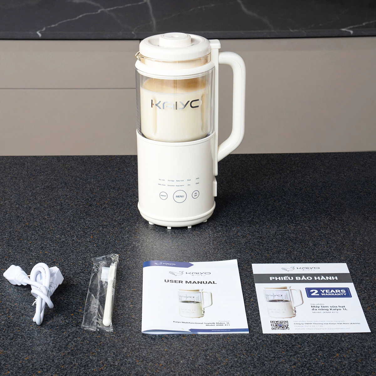 Máy lam sua hat Kaiyo