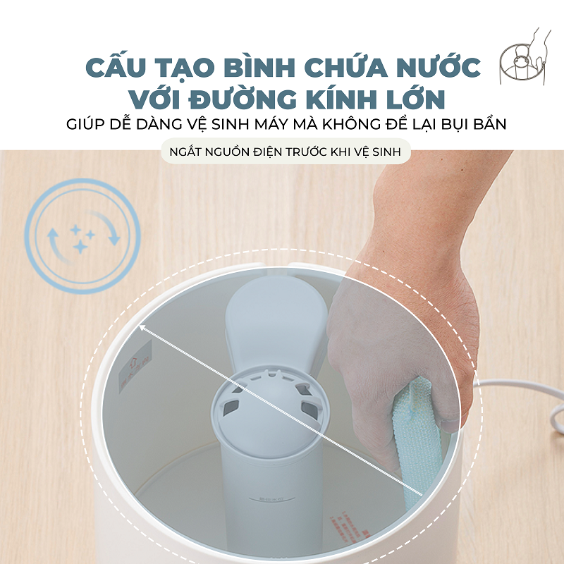 Máy Phun Sương Tạo Ẩm Bear JSQ-C45U1