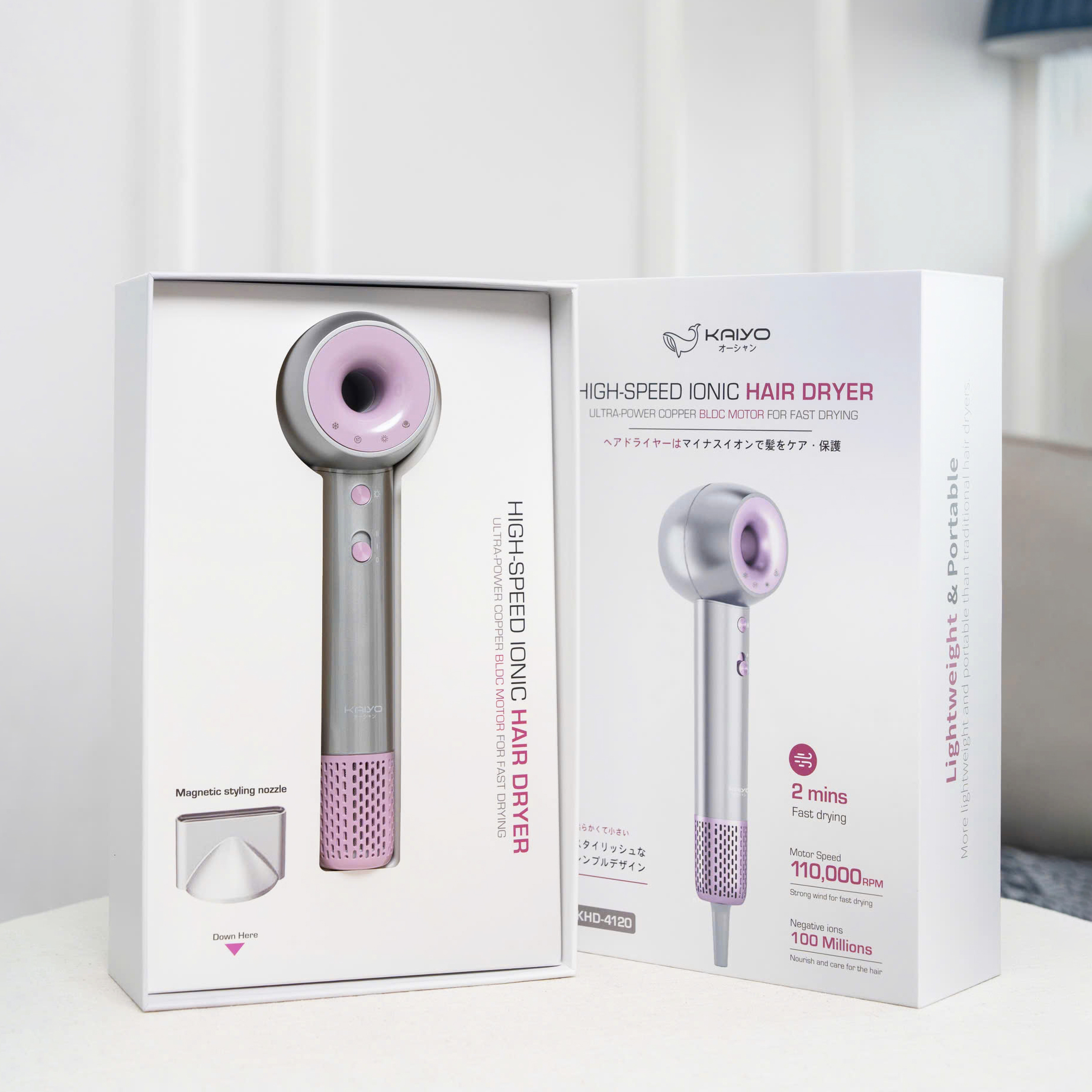 Máy sấy tóc ion âm Kaiyo