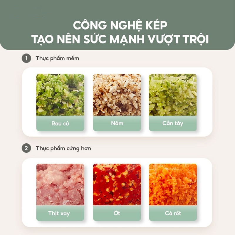 Máy xay thịt 1.8L Bear CH-4H03F