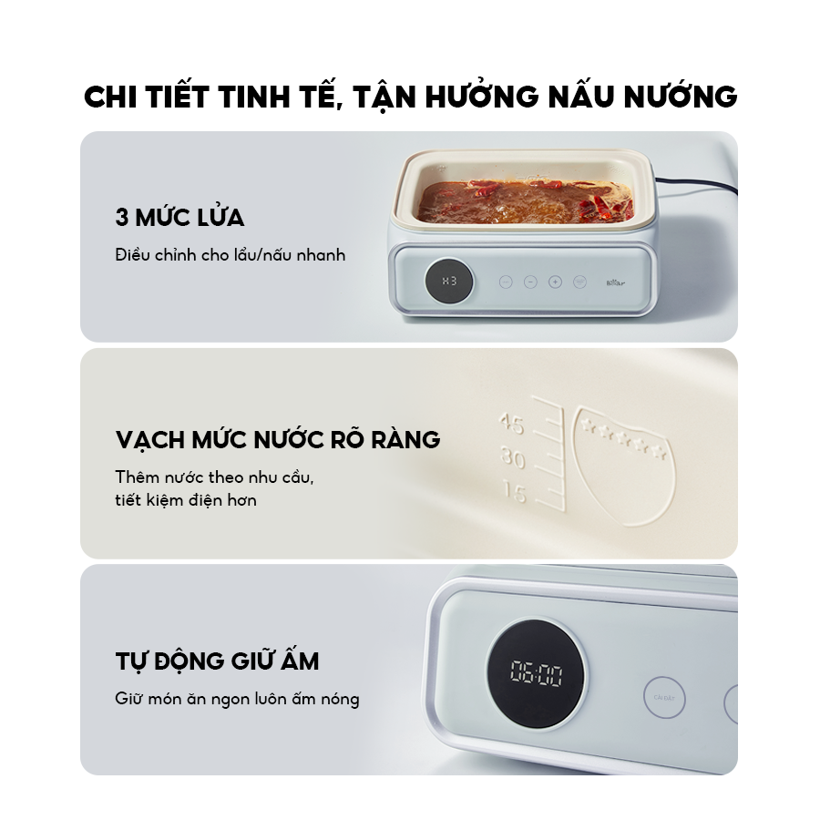 Nồi hấp Bear DZG-P20W7