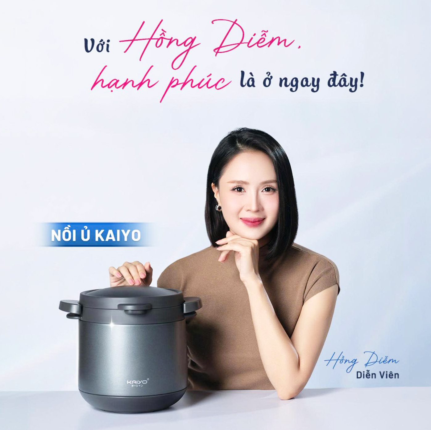 Nồi ủ chín thực phẩm Kaiyo 2 tay cầm Kitchen Mate