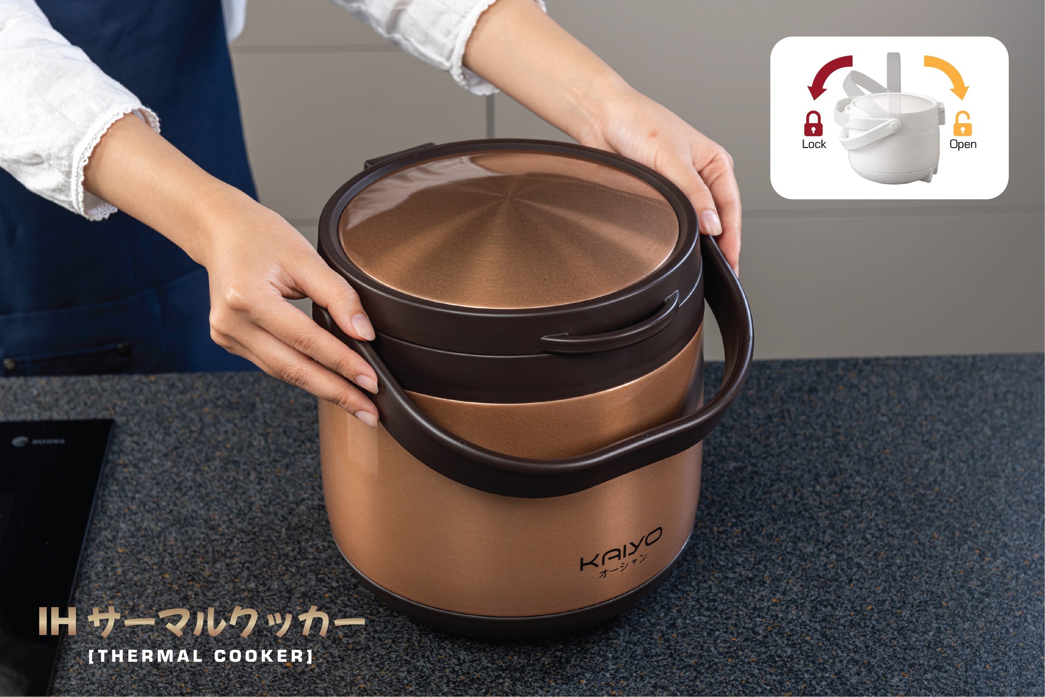 Nồi Ủ Chân Không KAIYO Inox 304 4.5L