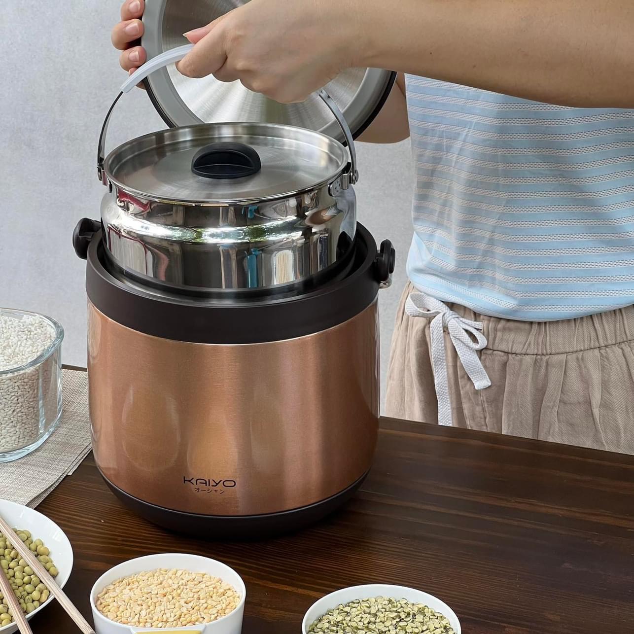 Nồi Ủ Chân Không KAIYO Inox 304 4.5L