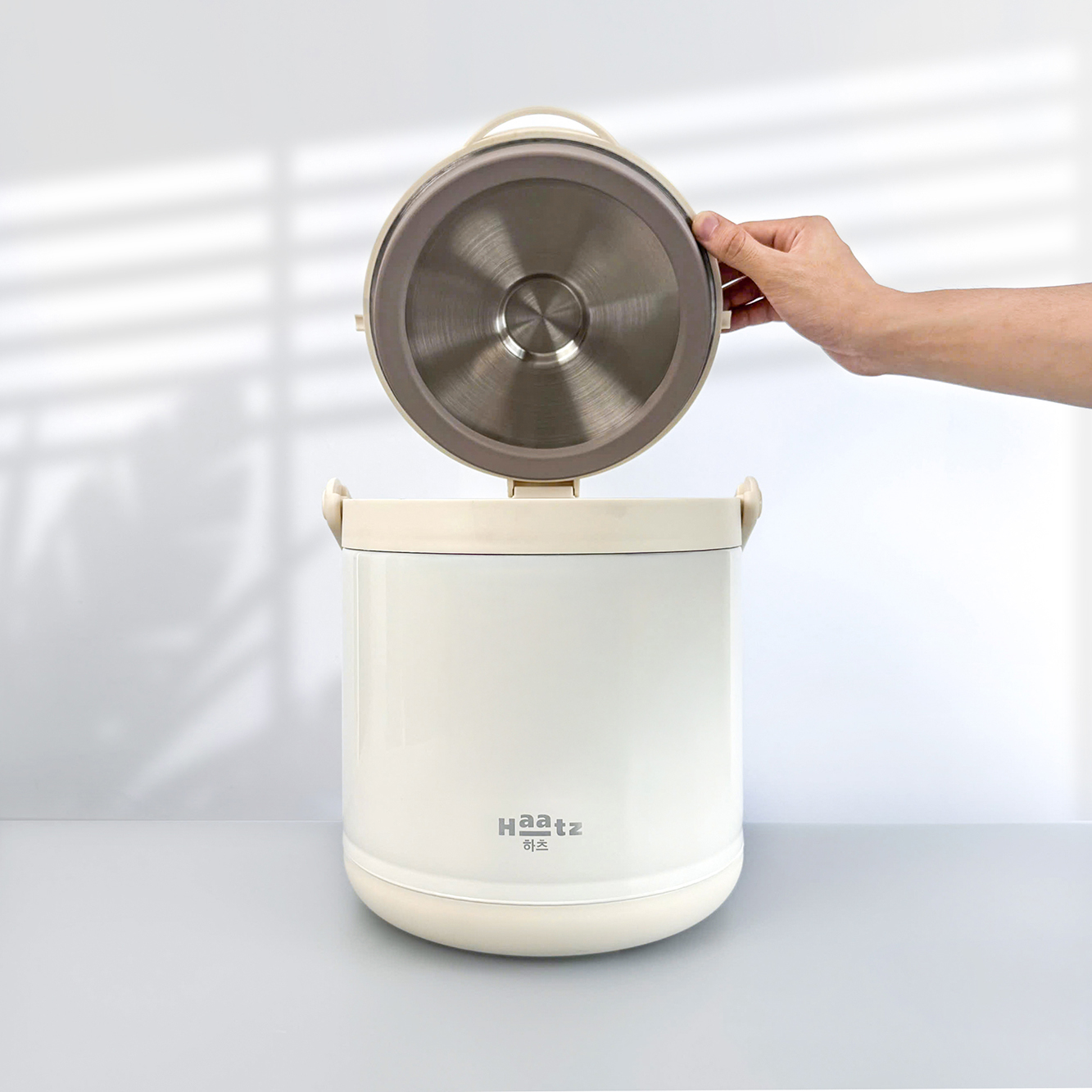 Nồi ủ chân không Haatz HTC800 tiết kiệm nhiên liệu, đun nấu an toàn và dinh dưỡng 4.5 lít tặng cặp lồng - Free ship