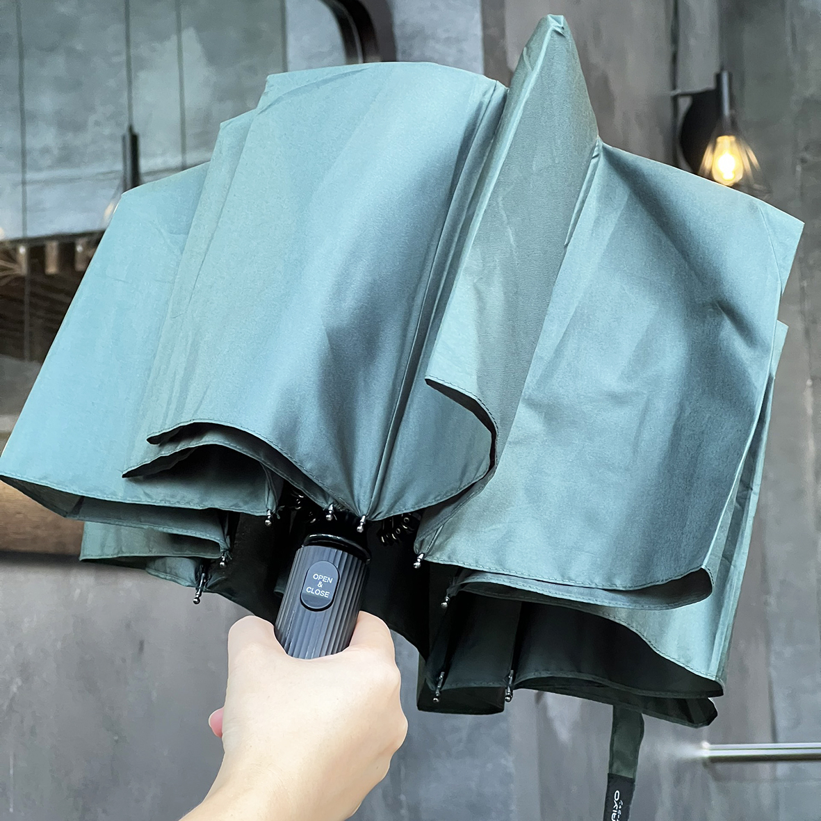 Ô Gấp Gọn Thu Mở Tự Động 10 Nan Kaiyo