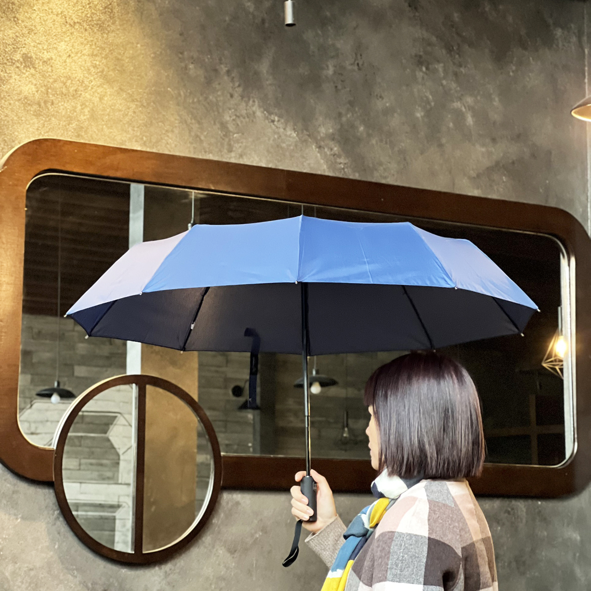 Ô Gấp Gọn Thu Mở Tự Động 10 Nan Kaiyo